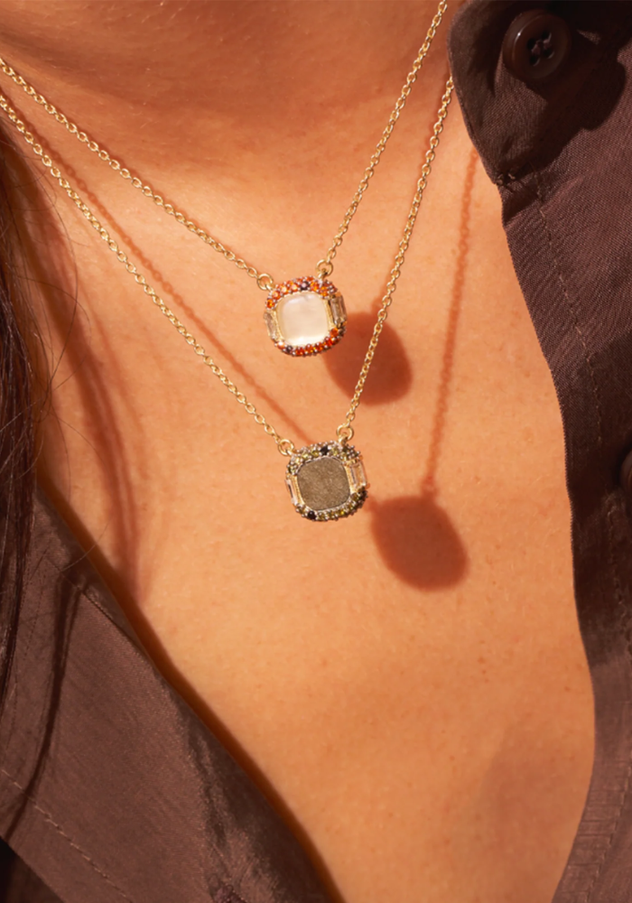 Collier Idylle Obsidienne - Be Maad