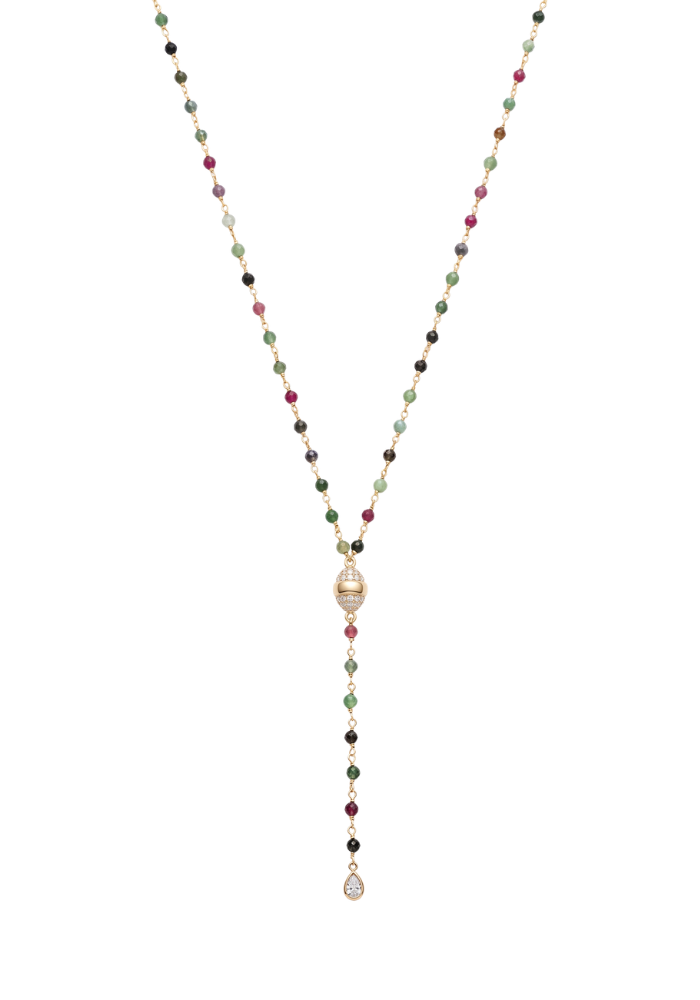Collier Maria Rubis Zoisite