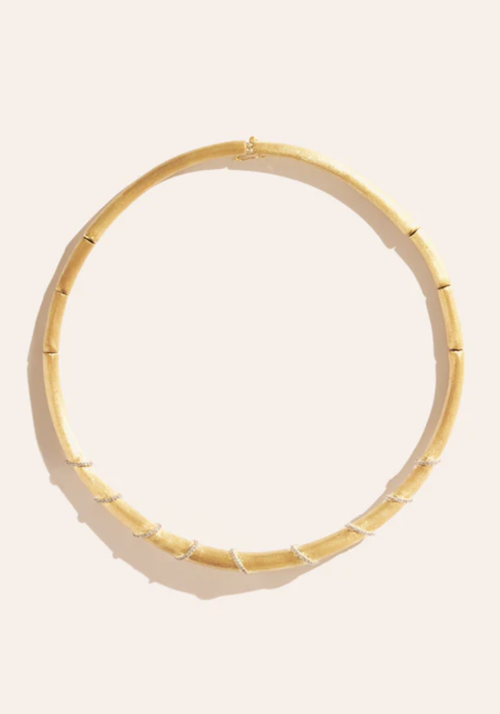 Collier Minuit Zircons Blancs - Be Maad