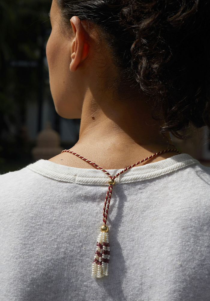 Collier Orishas Tassel 1 - Dorothée Sausset