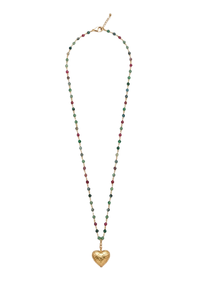 Collier Ou Bracelet 3 Tours Enjoy Rubizoisite - Hanka Ïn