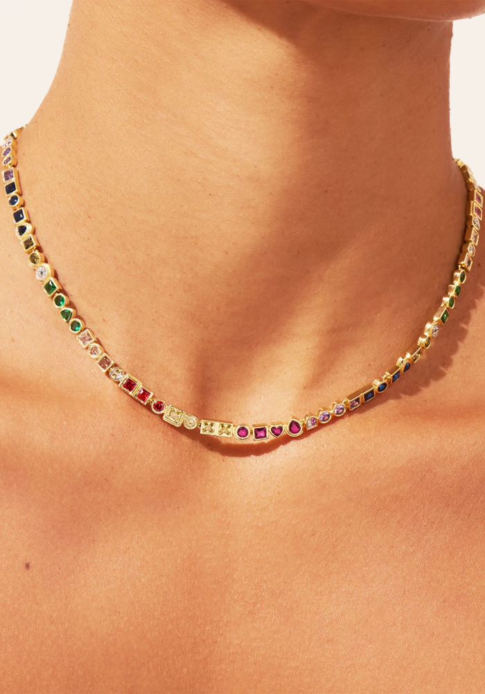 Collier Rivière Multicolores - Be Maad