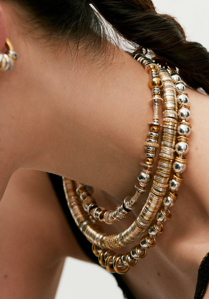 Collier Rondelles Blanc - Sigal