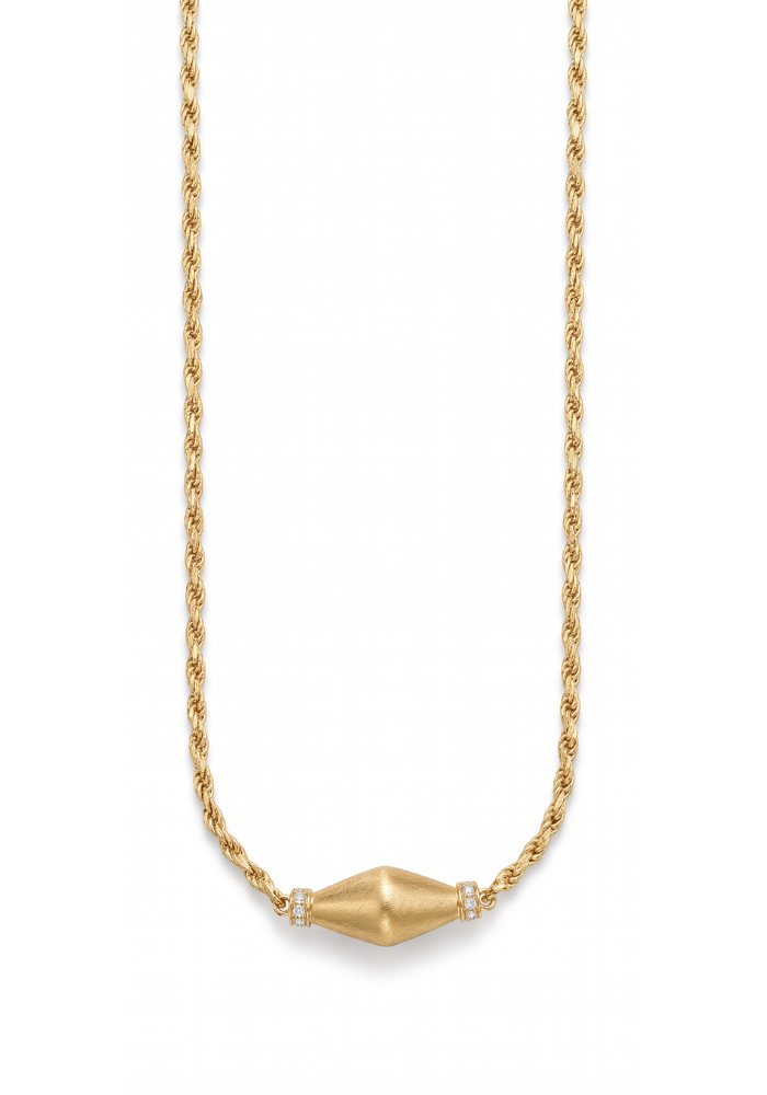 Collier Tamy Plaqué Or - Hanka Ïn