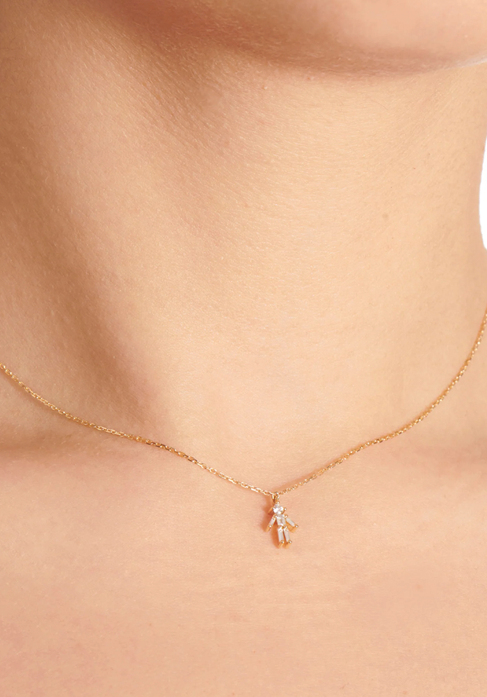 Collier Mini Garçon Diamants - Little Ones Paris