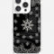 Black Bandana Phone Case