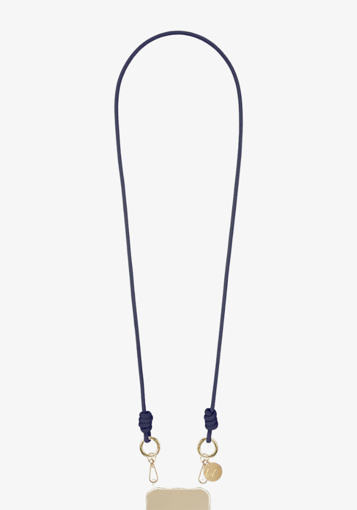 Cordon De Téléphone Nolan Bleu Marine - La Coque Française