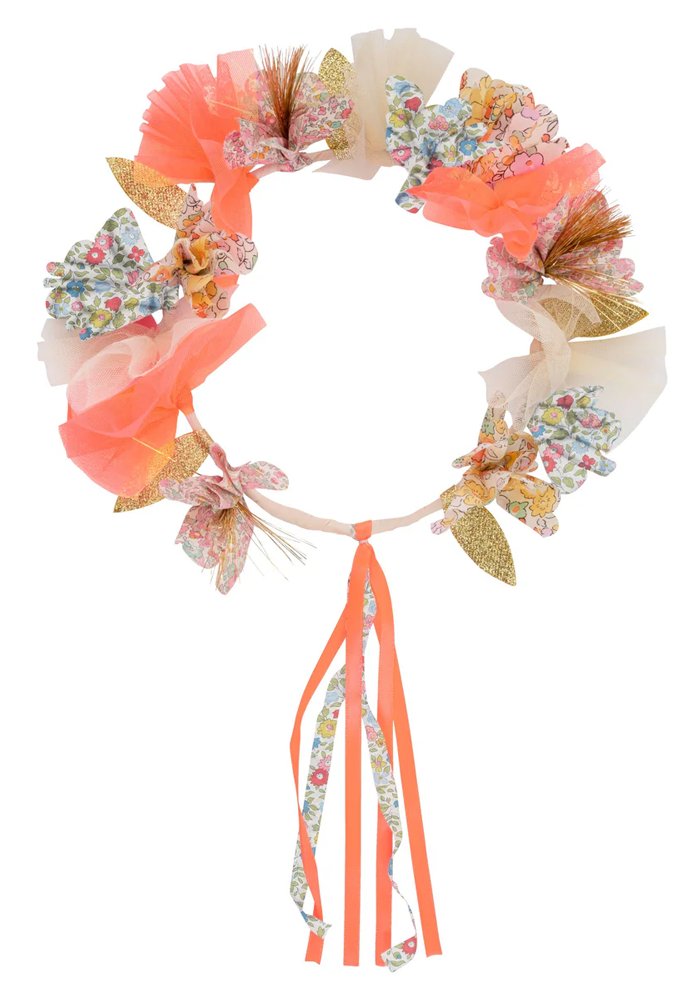Couronne De Fleurs En Tissus Liberty - Meri Meri