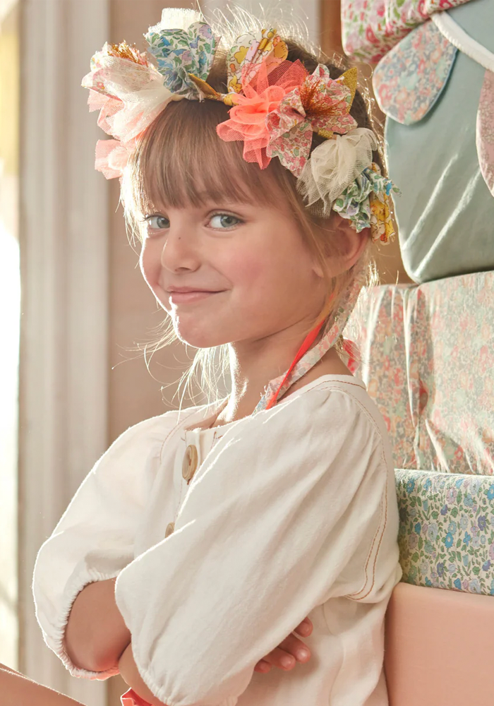 Couronne De Fleurs En Tissus Liberty - Meri Meri