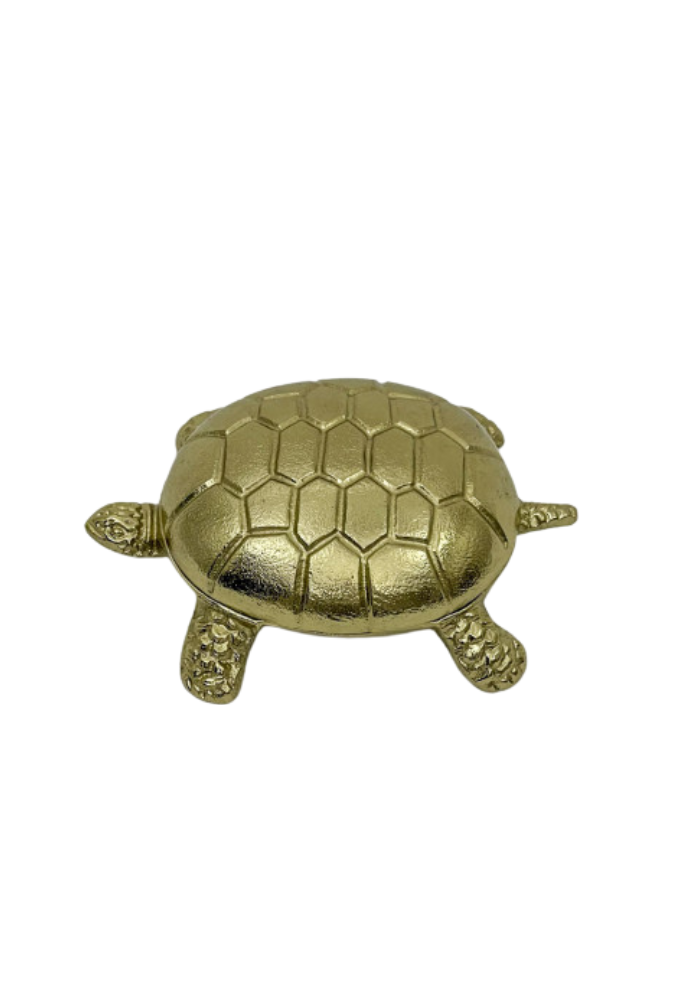 Curiosité En Forme De Tortue Doré - Bazar De Luxe