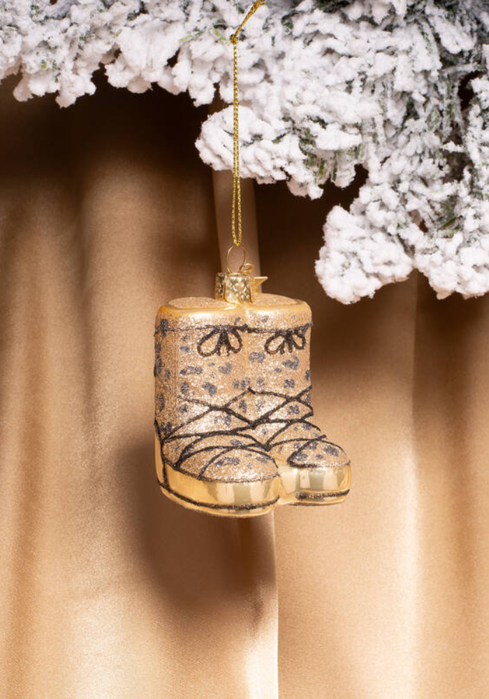 Décoration À Suspendre Snow Boots Panthère - Sélectionné par Blush