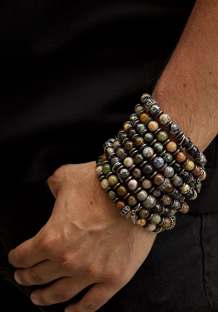Bracelet Sonora Noires Et Multicolores