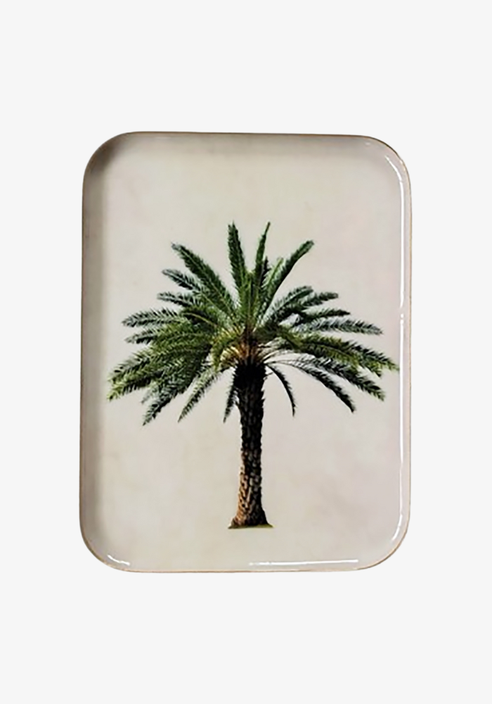 Plateau Rectangulaire Palmier Petit Modèle -Sélectionné par Blush