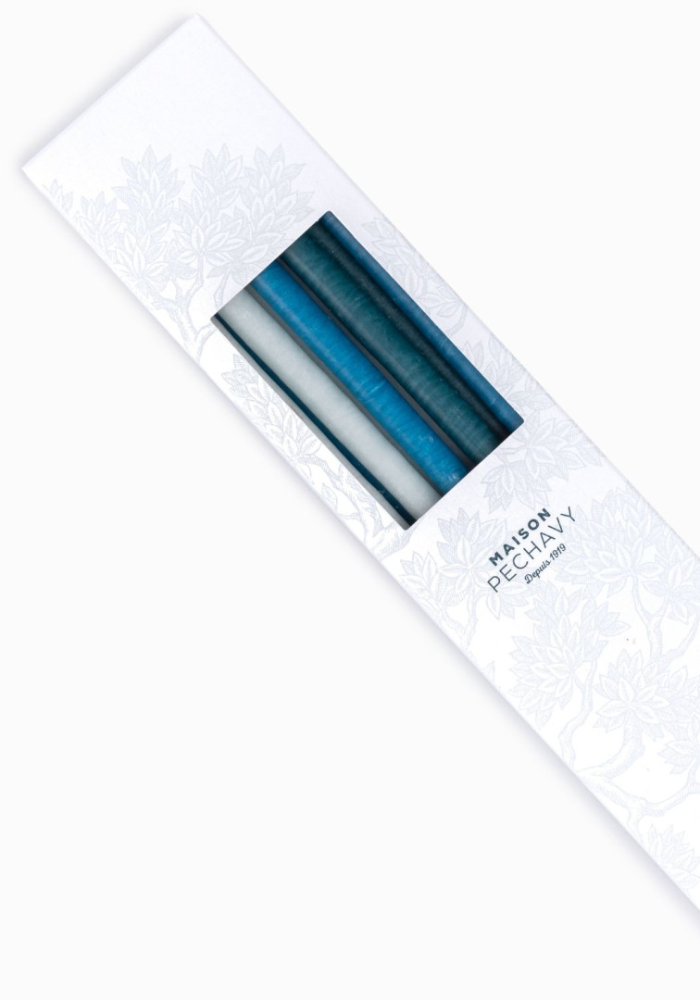 Coffret 10 Bougies Fines Bleues - Sélectionné par Blush