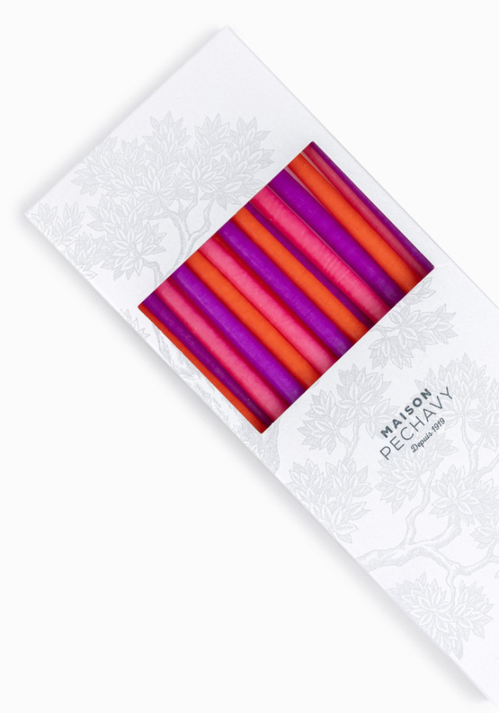 Coffret 20 Bougies Fines Arty - Sélectionné par Blush