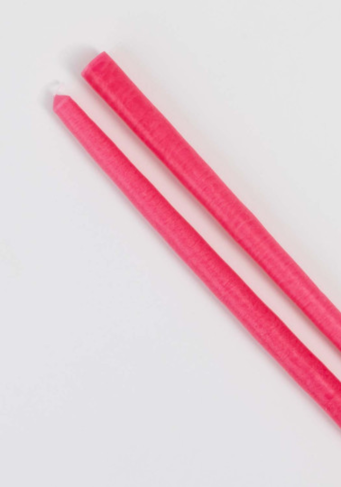 Duo De Cierges Fushia - Sélectionné par Blush