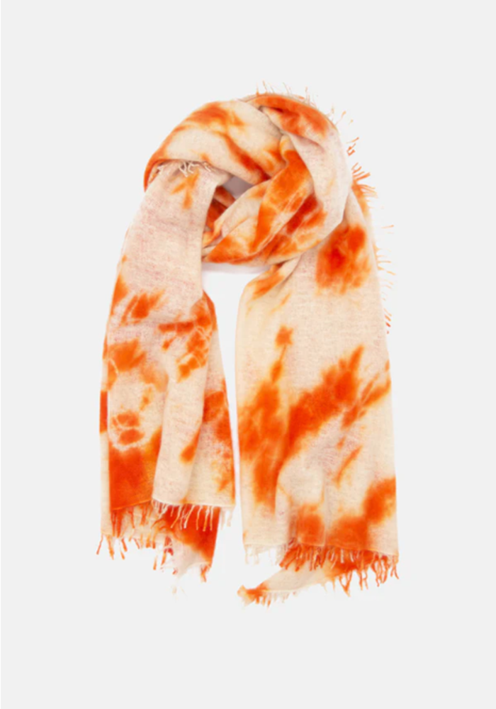 Écharpe  Icebear Orange Daisy - V Von Goat