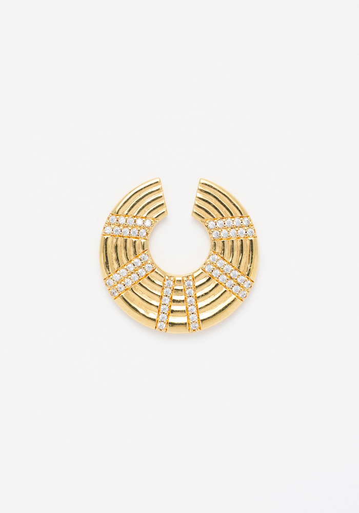 Earcuff Astra Zirconium Blanc - Sigal