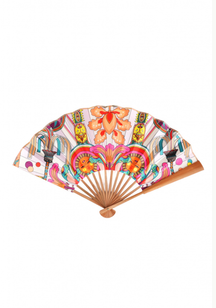 Éventail Fanfun Enchantred Rose - Wild Paris