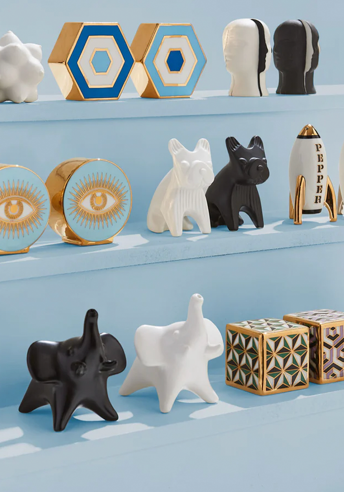 Salière Et Poivrière French Bulldog - Jonathan Adler