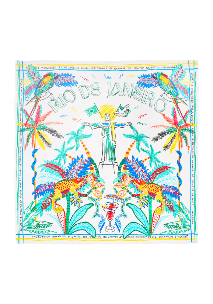 Foulard Bahia Médium - Wild Paris