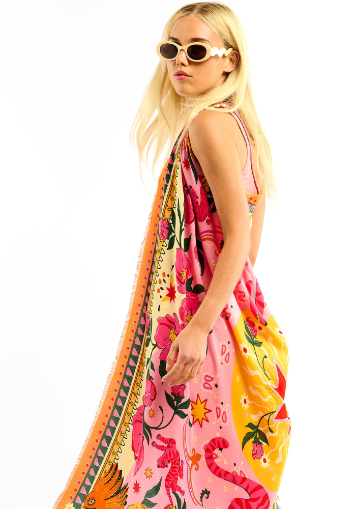 Foulard Bandidas Big Rose - Wild Paris