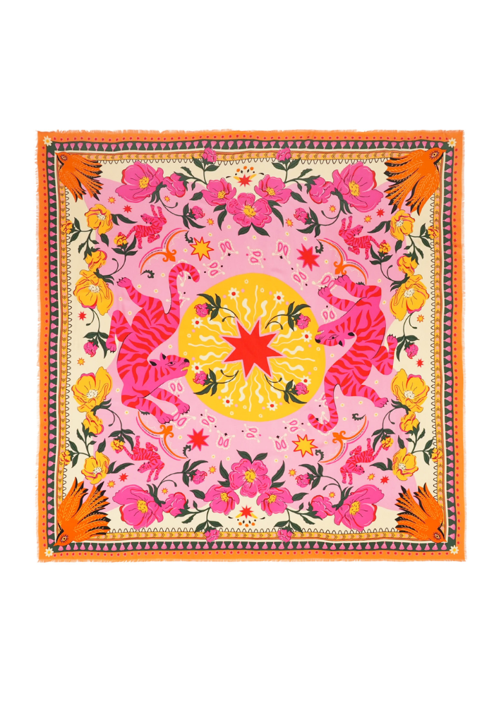 Foulard Bandidas Big Rose - Wild Paris