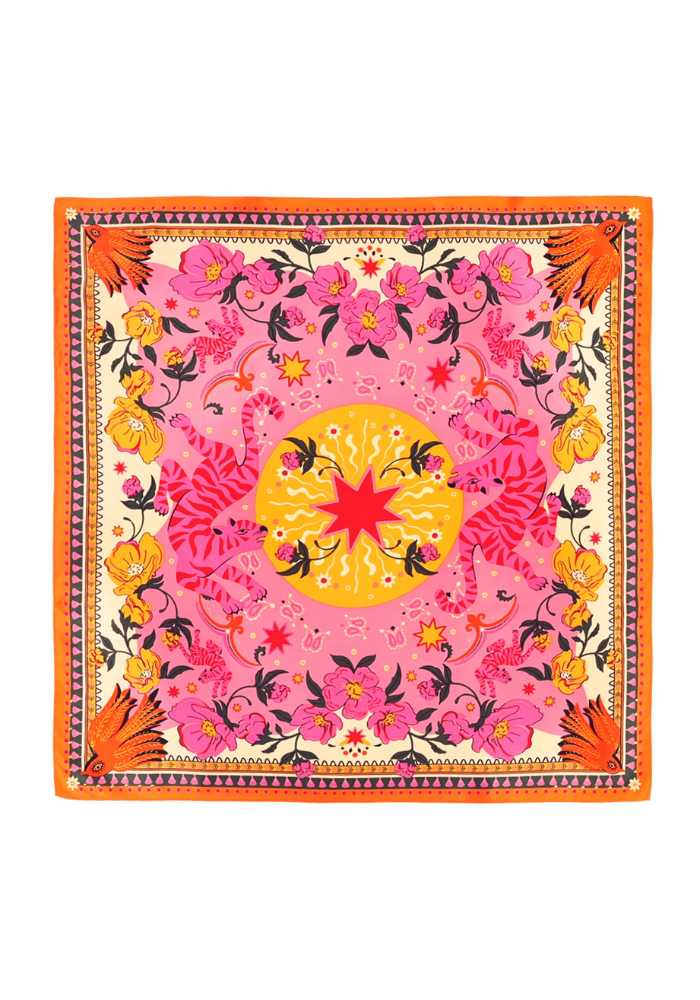 Foulard Bandidas Mini Rose - Wild Paris