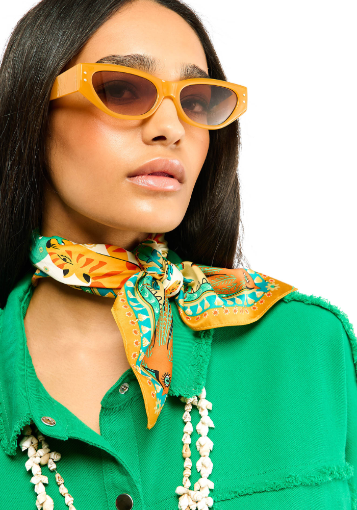 Foulard Bandidas Mini Vert - Wild Paris