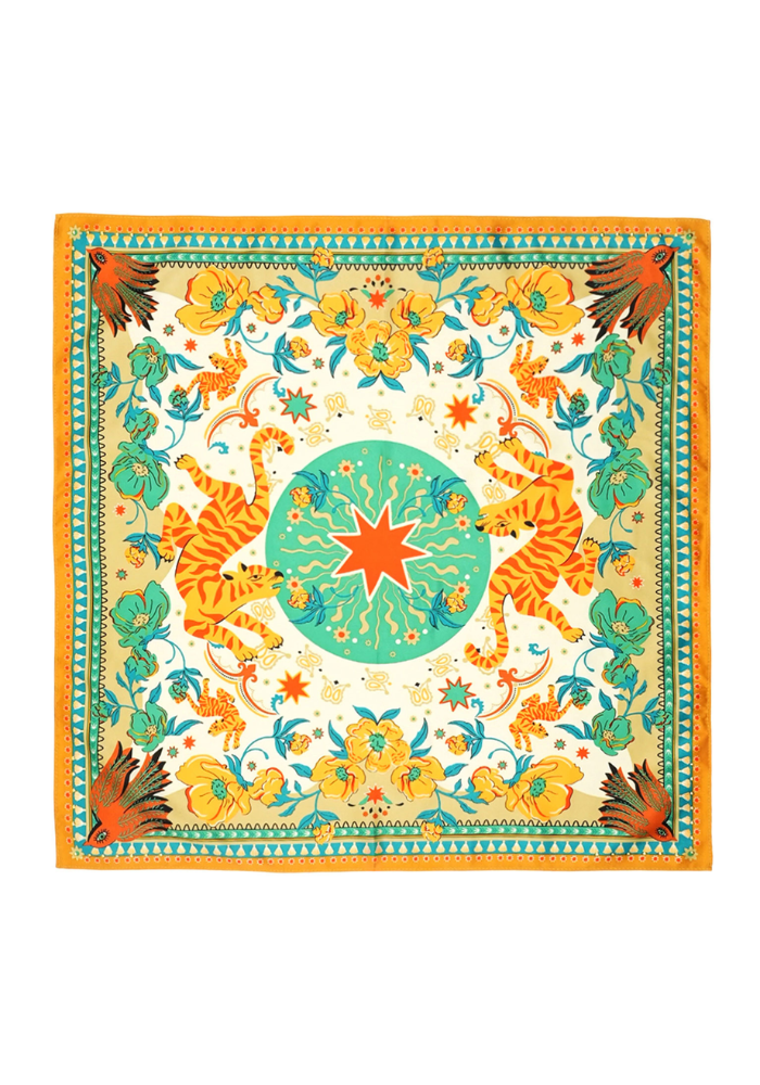 Foulard Bandidas Mini Vert - Wild Paris