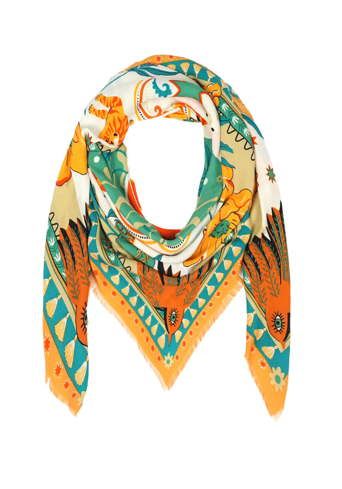 Foulard Bandidas Big Vert - Wild Paris