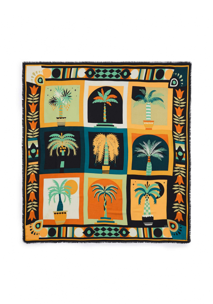 Foulard Beldi Noir Big