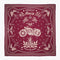 Foulard Bandana Bordeaux Big