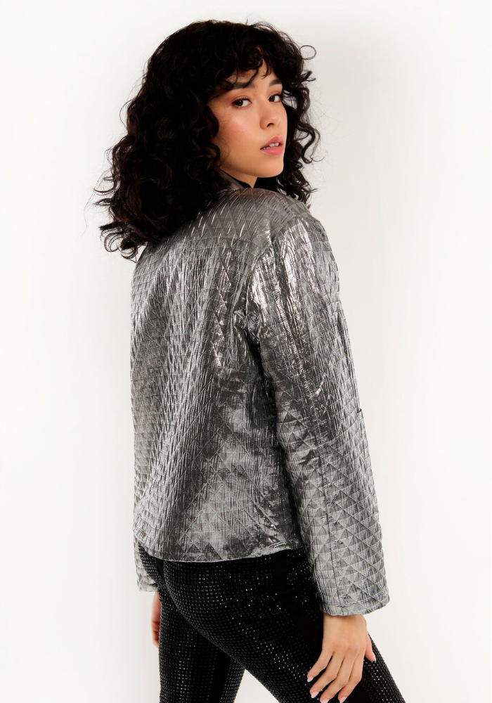 Veste Isaac Argentée - Wild Paris