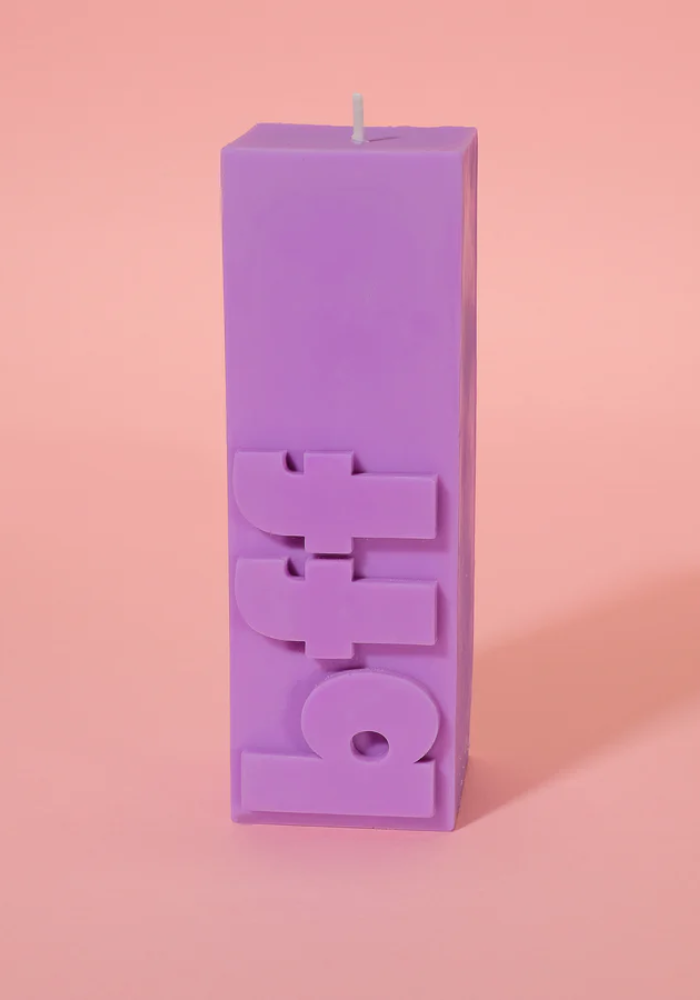 Bougie Rectangulaire Bff - Sélectionné par Blush