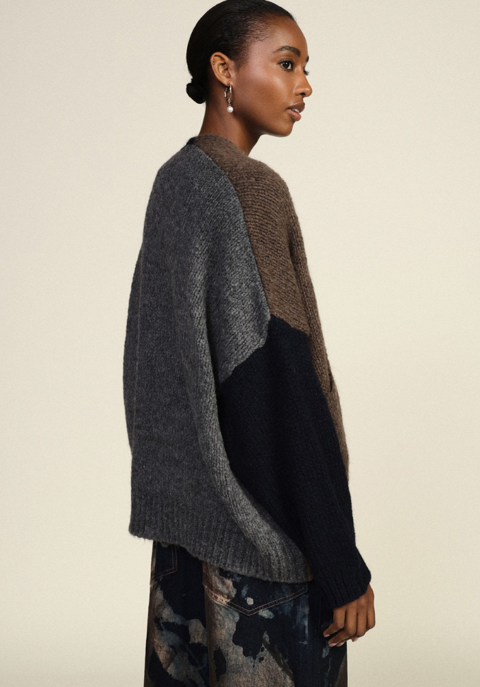 Gilet En Maille 4 Couleurs - Dixie