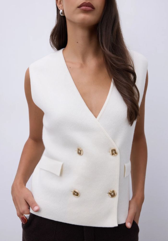 Gilet Verina Ecru - Notshy