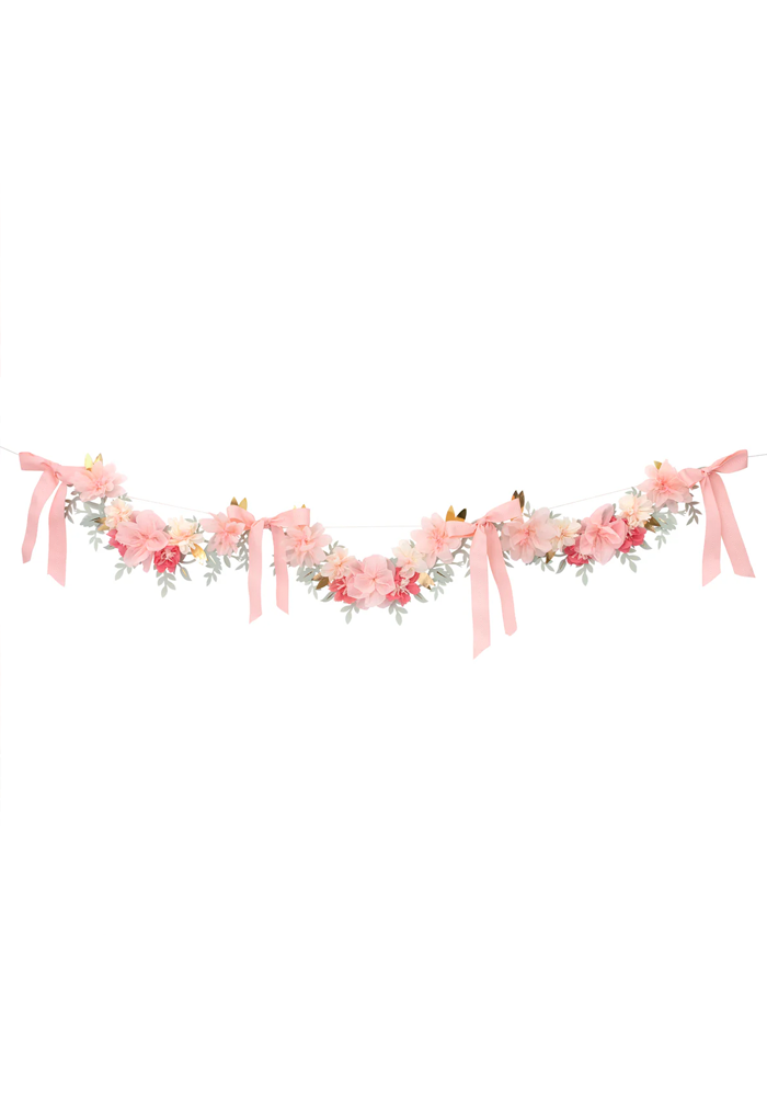Guirlande Florale Collaboration Ladurée Paris - Meri Meri