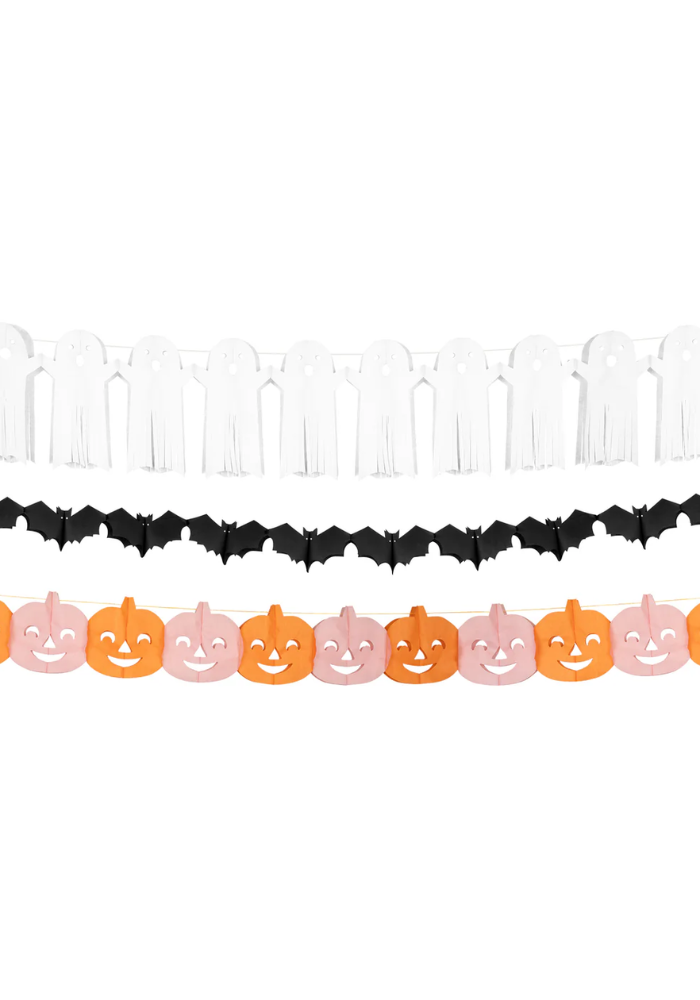 Guirlandes Halloween En Papier De Soie - Meri Meri