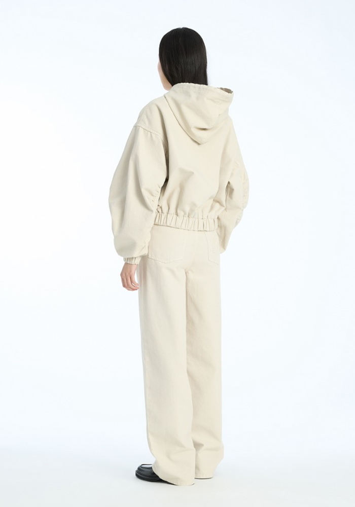 Veste Heavy Woven Oatmeal - Rotate