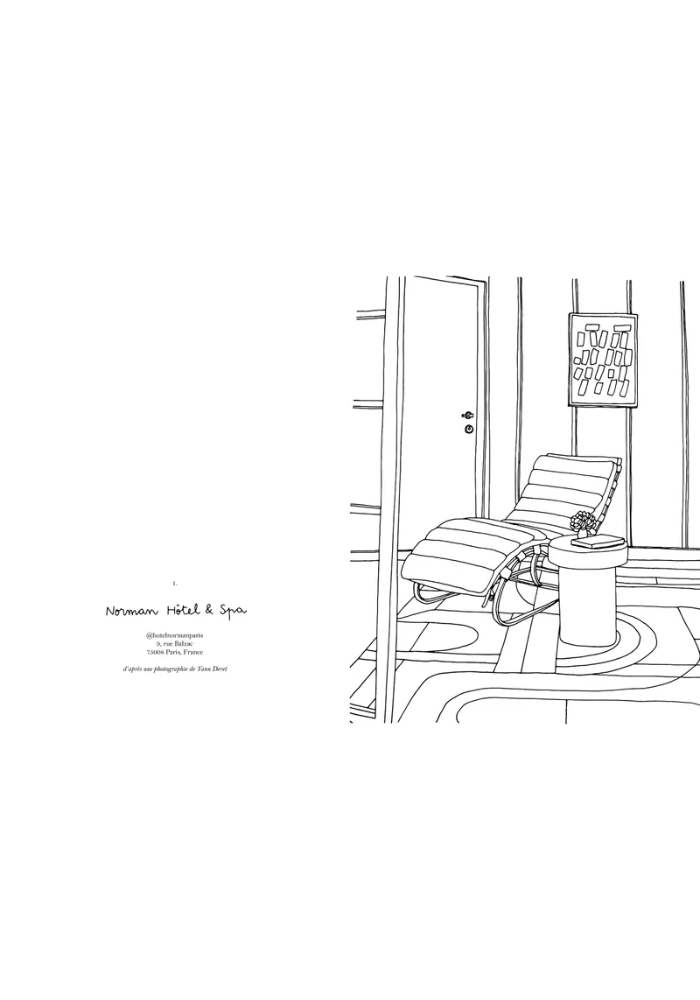 Carnet De Coloriage Hotels - Maison D'Édition
