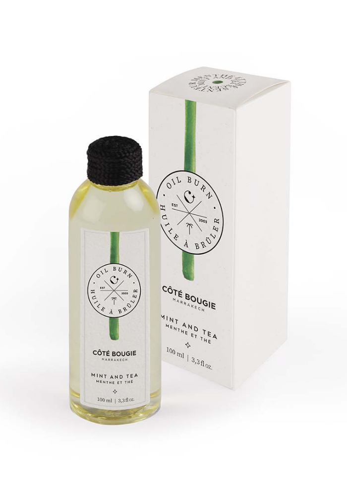 Huile À Brûler Menthe et Thé - Côté Bougie
