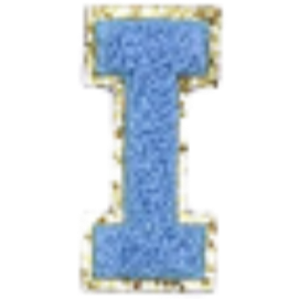 Sticker Columbia Lettre Bleue Claire