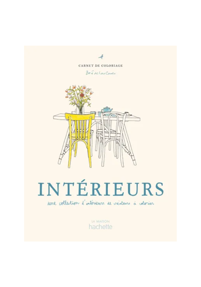 Carnet De Coloriage Intérieurs - Maison D'Édition