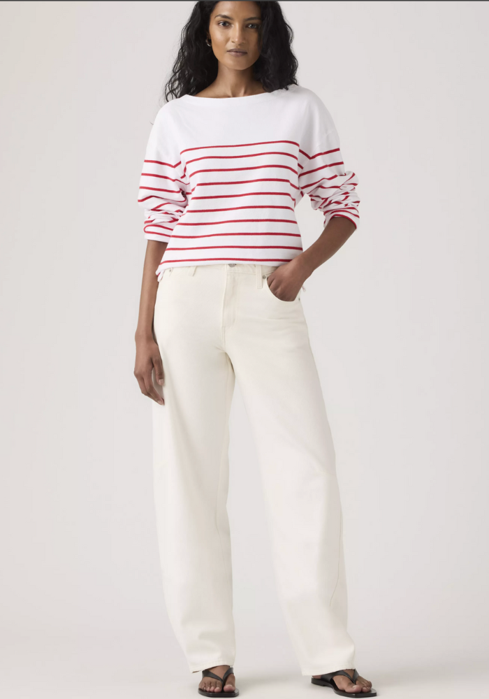 Jean Baggy Dad Barrel Crème - Levi's