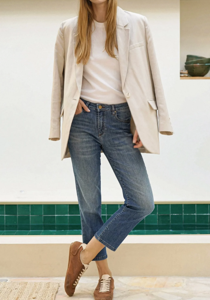 Jean Georges Droit Worn Vintage - Denim Studio