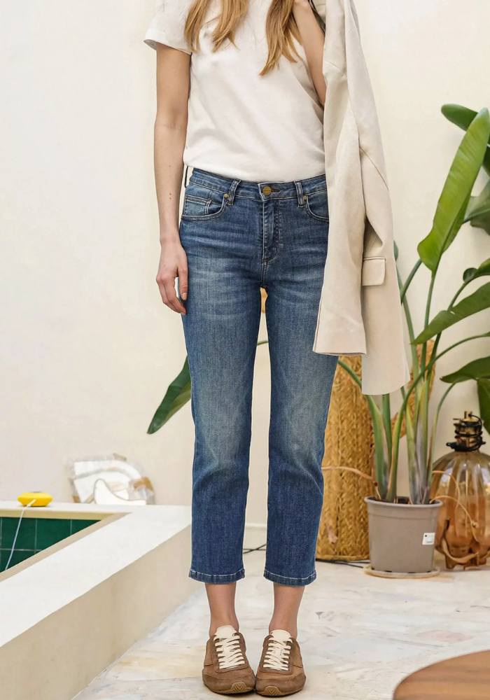 Jean Georges Droit Worn Vintage - Denim Studio