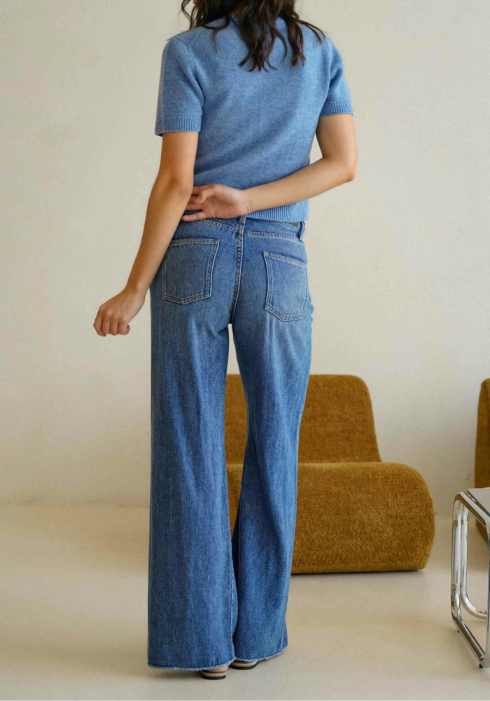 Jean Jude Tencel Denim Morning Blue