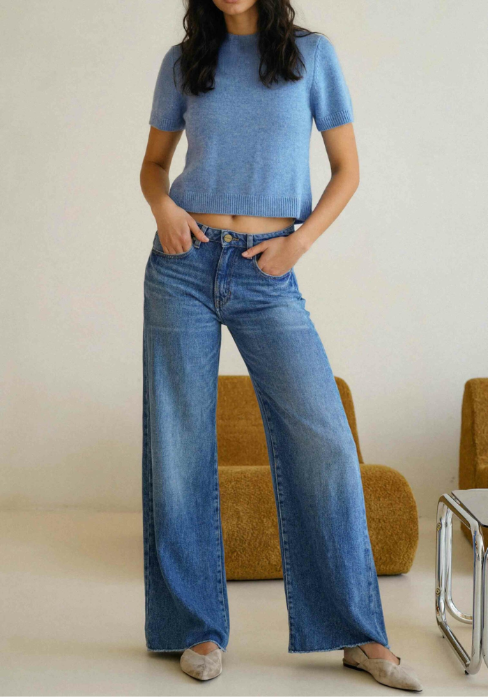 Jean Jude Tencel Denim Morning Blue