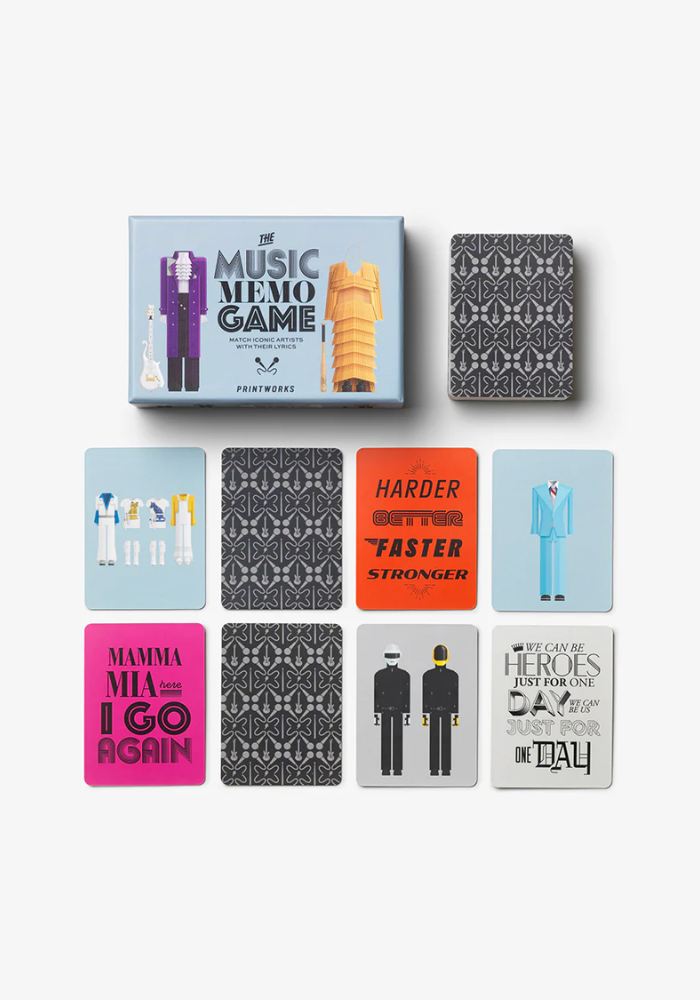 Jeu Mémo Musique - Printworks